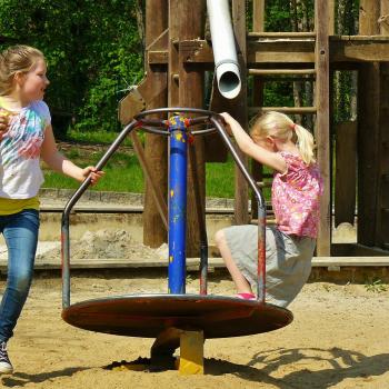 Children on playground